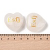 Natural Quartz Crystal Heart Engraving MBTI Figurines Statues for Home Office Desk Decorations X1-G-K353-05P-3