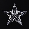 Transparent Acrylic Pendants TACR-T028-09A-2