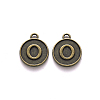 Alloy Pendant Cabochon Settings PALLOY-N156-01O-AB-2