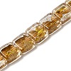 Handmade Gold Foil and Silver Foil Lampwork Beads FOIL-C001-01A-05-1