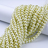 Glass Pearl Beads Strands HY-8D-B04-4