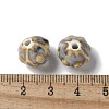 Vintage Porcelain Pumpkin Beads PORC-L080-A02-3