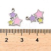 304 Stainless Steel Enamel  Charms STAS-L022-095P-3