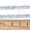 Natural Aquamarine Beads Strands G-F509-02-4mm-2