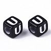 Opaque Acrylic Beads SACR-N002-01U-3