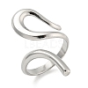 Non-Tarnish 304 Stainless Steel Open Cuff Rings RJEW-K245-91P-1