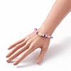 Polymer Clay Heishi Beads Stretch Bracelets BJEW-JB05773-7
