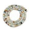Natural Flower Amazonite Beads Strands G-H292-A21-01-3