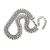 316L Surgical Stainless Steel Link Chain Choker Necklaces SA-CBAB122-03P-4