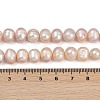 Natural Cultured Freshwater Pearl Beads Strands PEAR-I007-07J-11B-5