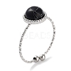 Ion Plating(IP) 304 Stainless Steel Ring RJEW-B059-02P-04-1