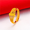 Alloy with Brass Finger Rings FS-WG26B4E-09-1