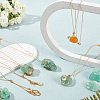 6Pcs Crystal Cage Holder Necklace NJEW-AB00036-5