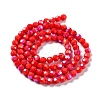Opaque Glass Beads Strands EGLA-A035-P6mm-L03-2