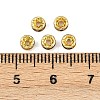Brass Grade A Rhinestone Spacer Beads RSB034NF-16G-2