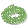 Electroplate Glass Beads Strands EGLA-A035-J10mm-A01-2