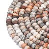 Natural Red Crazy Agate Beads Strands G-P575-A04-6x4mm-02-3