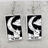 Cartoon Theme Acrylic Dangle Earrings FS-WG40F70-16-1