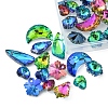 48Pcs 15 Style Glass Rhinestone Pendants EGLA-YW0001-41-2