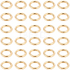 200Pcs 304 Stainless Steel Round Rings STAS-BBC0010-21B-7