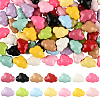84Pcs 14 Colors Baking Paint Opaque Acrylic Beads FIND-SC0020-83-1