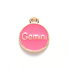 Alloy Enamel Pendants ENAM-S124-01A-03I-3