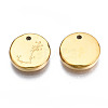 316 Surgical Stainless Steel Charms STAS-S116-418J-G-3