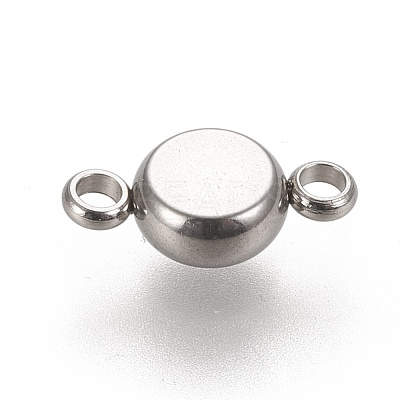 Tarnish Resistant 304 Stainless Steel Links Connectors Settings STAS-K202-02B-P-1