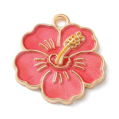 Alloy Enemal Pendants AL-CBAFB12-02B-1