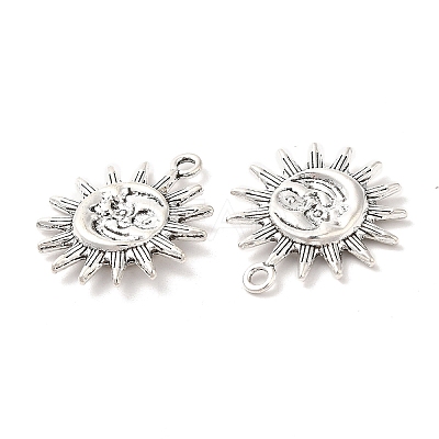 Tibetan Style Alloy Pendants PALLOY-R143-13AS-1