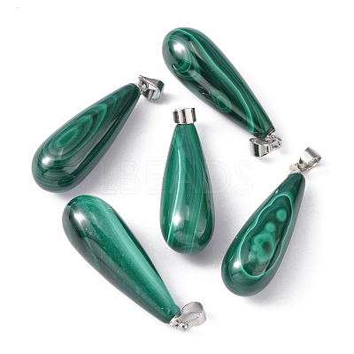 Gemstone Pendants MALA-37X10-1