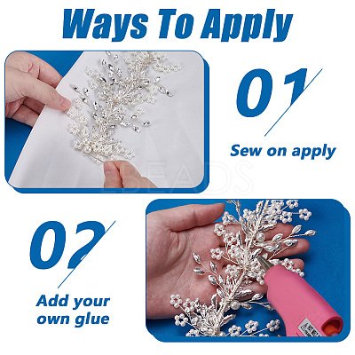 1Bag Zinc Alloy & Resin Rhinestone Hair Bobby Pins Sets AJEW-FG0005-23-1