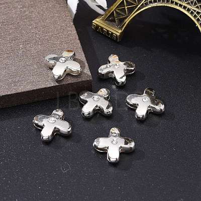 Letter Slider Beads for Watch Band Bracelet Making ALRI-O012-X-NR-1