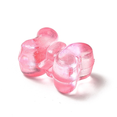 Transparent Acrylic Beads TACR-P003-10E-1