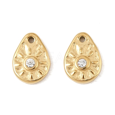 304 Stainless Steel Charms X-STAS-L022-543G-1