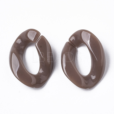 Opaque Acrylic Linking Rings OACR-T011-88E-1