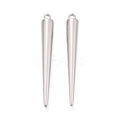 304 Stainless Steel Pendants STAS-T075-22C-P-1