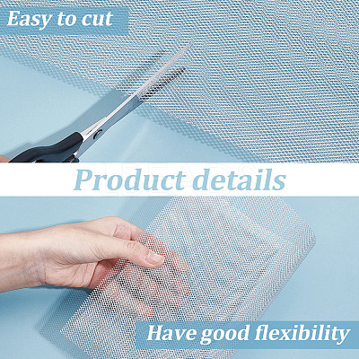 3M Aluminum Mesh Sheet AJEW-GF0013-48E-1