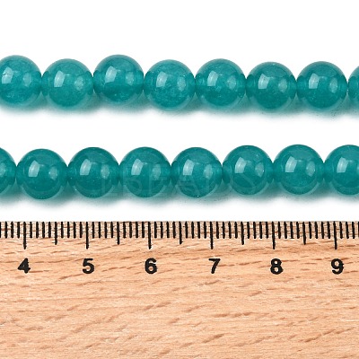 Natural White Jade Beads G-G766-B-16-1-1