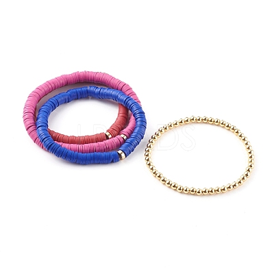 Stretch Beaded Bracelets Sets BJEW-JB06177-04-1