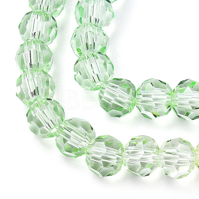 Transparent Glass Beads Strands GLAA-E036-07Z-1