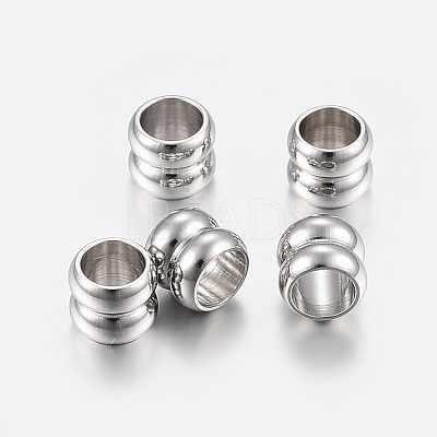 Tarnish Resistant 201 Stainless Steel Beads STAS-K172-25P-01-1