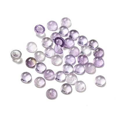 Natural Amethyst Cabochons G-Q173-01A-06-1