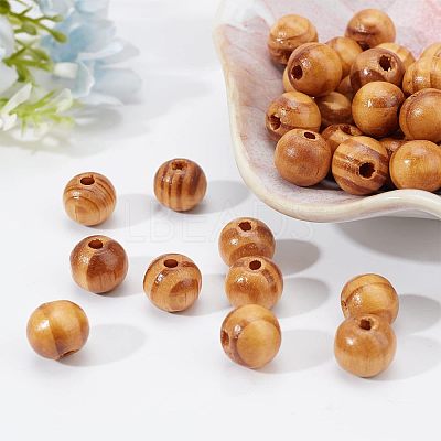 120Pcs Natural Wood Beads WOOD-OC0001-83-LF-1