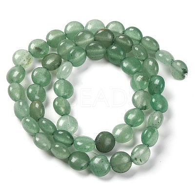 Natural Green Aventurine Beads Strands G-T047-A14-01-1
