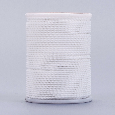 Round Waxed Polyester Cord X-YC-G006-01-1.0mm-02-1