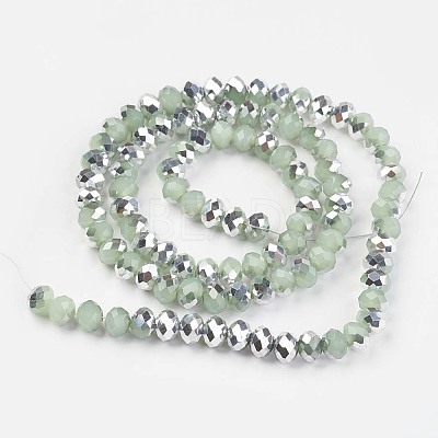 Electroplate Glass Beads Strands LS-EGLA-A034-J8mm-M01-1