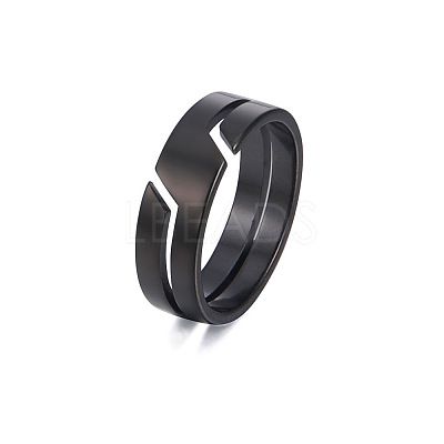 304 Stainless Steel Finger Rings FS-WGF5903-06-1