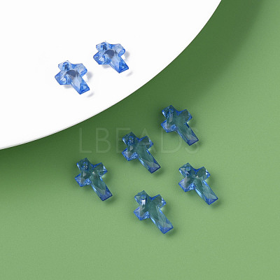 Transparent Acrylic Pendants MACR-S373-130-B10-1