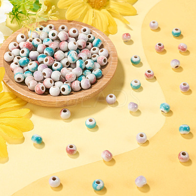 200Pcs Handmade Porcelain Beads PORC-TA0001-61B-1